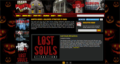Desktop Screenshot of idahohauntedhouses.com